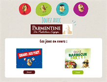 Tablet Screenshot of jeu-parmentine.fr